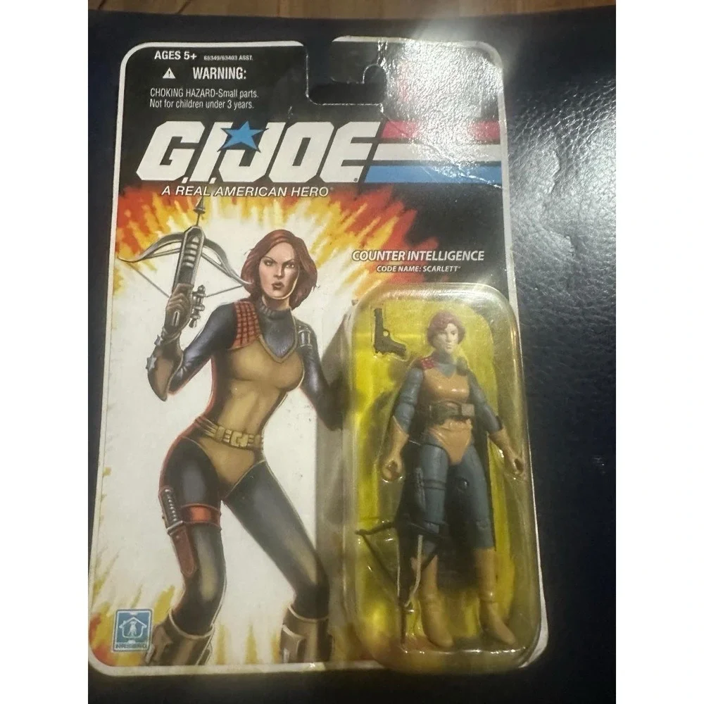 G.I. Joe 25 Anniversary MOC counter Intelligence Scarlett 2007
